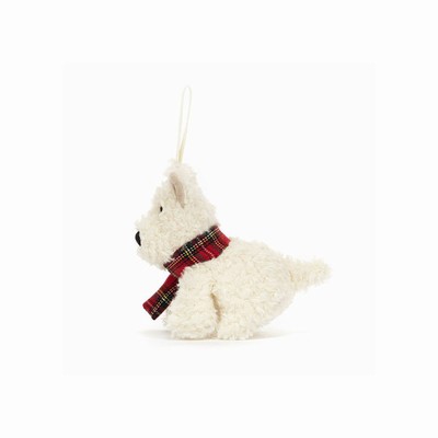 Jellycat Munro Scottie Decoration Dog UK | 80372TNFO